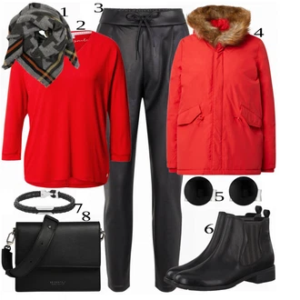Outfity na Vánoce Elegantní Párty s Černá Pecka/Sponka do ucha/Nezařazené ELLI "Vánoční Outfit"Look: Styl, 20 léta, 60. Let, Elegantní, Metal, Techno, Unisex, Retro, 80tá léta, Bar, Karneval, Koncert, Festival, Galavečer, Párty, Škola, Nový Rok