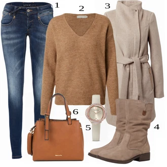 Outfit s Černá Gang "Zimní Outfit"
