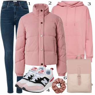 Outfit s Teniska New Balance "Zimní Outfit"