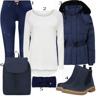 outfit mit Črna Škorenj Gabor "1"