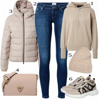 outfit mit Siva Čevlj Superga Armani Exchange "1"