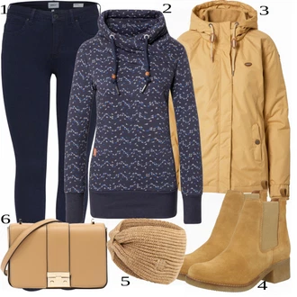 outfit mit Rjava Škorenj Apple of Eden "1"