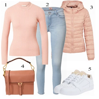 Outfity na zimu s Pletený Od?v Pieces "Zimní Nálada"