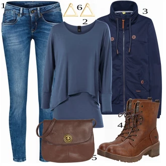 Outfit s Zelená Gang "Zimní styl"