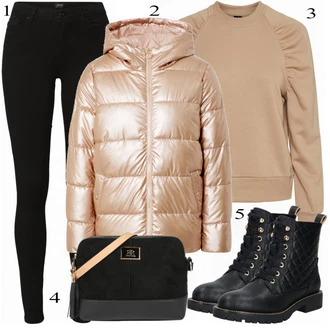 Zimske Outfiti mit Torba za čez ramo river island "Zimski videz"