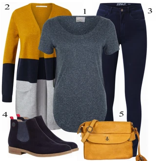 Outfit sa Plava Čizmica S.Oliver "Zimski Kežual Outfit"