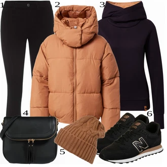 Outfit sa Crna Tenisica New Balance "Tvoj otmjeni outfit"