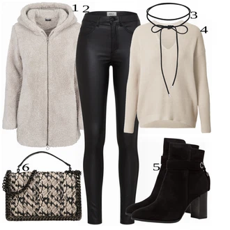 Outfit "Zimní styl pro módní ženy"