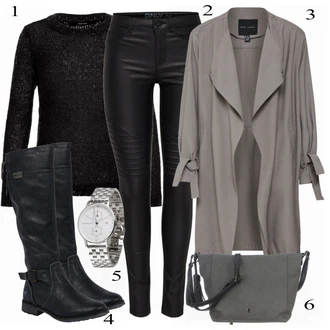 Outfit s Náramkové hodinky Kapten & Son "Wow"