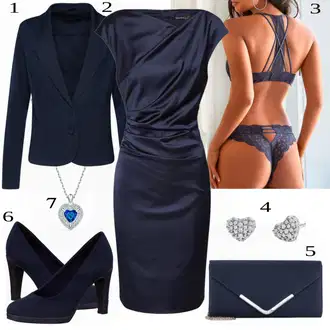 Outfit s Šedá Bižuterie michael kors "Pěkný večerní look"