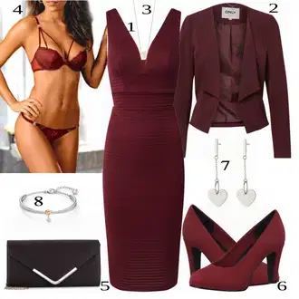 outfit mit Črna Dodatek Tamaris "Čudovit večerni izgled"