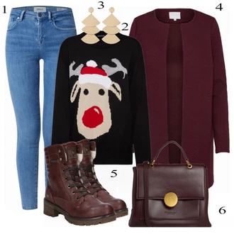 Outfity na Vánoce "Vánoční styl"