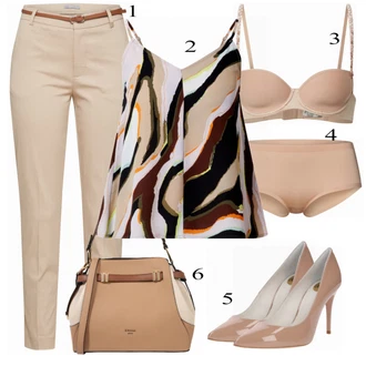 Outfit s Šedá Bota Na Podpatku Buffalo "Formální Outfit"