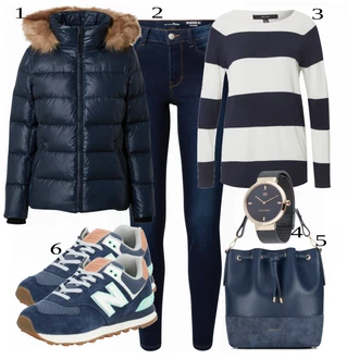 Outfity na zimu s Pletený Od?v VERO MODA "P?kný zimní vzhled"