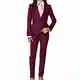 Dámské Červená Pantsuits & Costumes