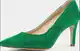 Zelene vintage pumpe