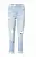 Modra Skinny Raztrgane Kavbojke za dame