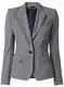 Siva Klasični Blazer za dame