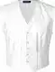 Bílé elegantní vesty
