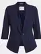 Temno modra Klasični Blazer za dame