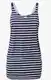 Plavi prugasti tankini topovi