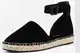 Černé espadrilky