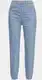 Svetlo modra Velike velikosti Mom Jeans za dame