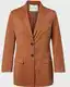 Rjava Eleganten Blazer za dame