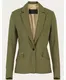 Temno zelena Klasični Blazer za dame