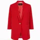 Rdeča Blazer za dame