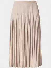 Braune Plisseeröcke für Hochzeiten für Damen