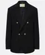 Črna Oversize Blazer za dame