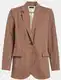 Rjava Eleganten Blazer za dame