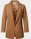 Rjava Eleganten Blazer za dame