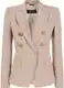 Bež Eleganten Blazer za dame
