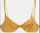 Žuti Bralette Gornji Dijelovi Bikinija