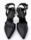 Černé lodičky slingback