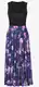 Temno modra Flower Power Obleke za dame Temno modra Flower Power Obleke za dame