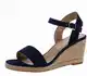 Temno modri espadrile sandali