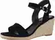 Crne espadrile sandale