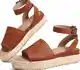 Smeđe espadrile sandale