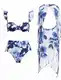 Modra Bikini kompleti za dame Modra Bikini kompleti za dame
