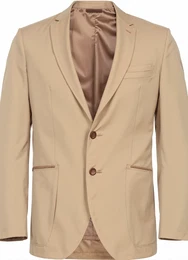 Beige klassische Blazer