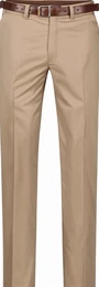 Beige Anzughosen
