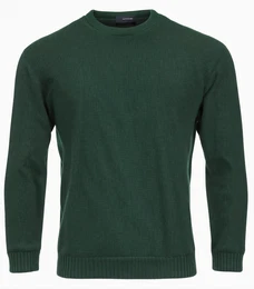 Dunkelgrüne Pullover