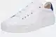 Weiße Ledersneaker