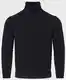 Schwarze Rollkragenpullover für Männer