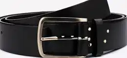 Schwarze Ledergürtel