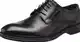 Schwarze Lederschuhe