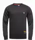 Dunkelgraue Basic Pullover